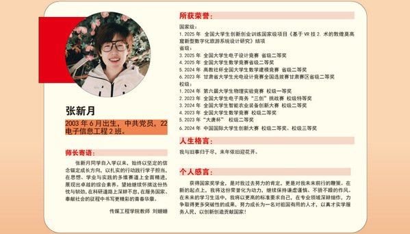 获奖者均为学子中的佼佼者